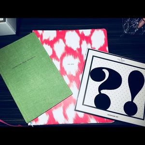 BRAND NEW Kate Spade notebook/bookmark bundle✨